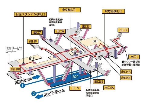 新横浜の駅情報 横浜市交通局