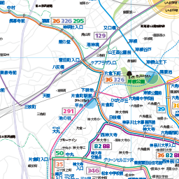地図 昭和52年 横浜市全域図 3万分の1 バス路線明細 人文社 | www
