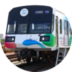 GREEN×EXPO 2027 Special Livery Train (Blue Line)